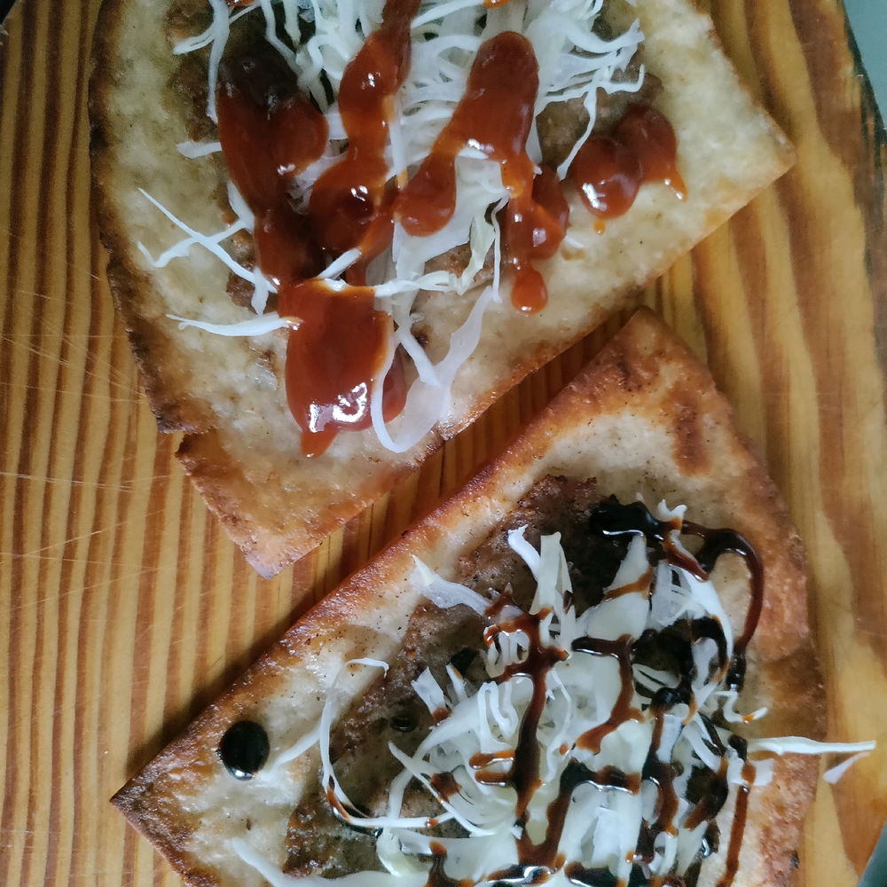 An example from yesterday's dish how you can change the flavor profile by changing out sauces.