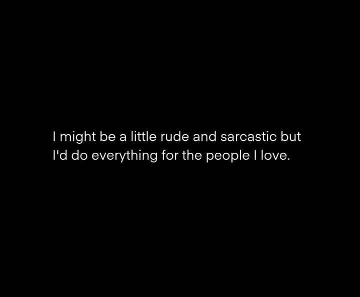 Those who know me, knows me. If u don't like the way I am, door is open. As simple as that.😉