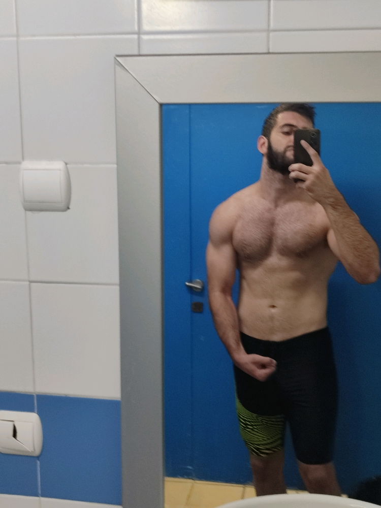 Buena sesión de natación