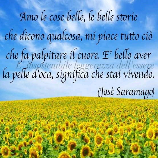 " È Bello Avere La Pelle D'oca, Significa Che Stai Vivendo " ❤️