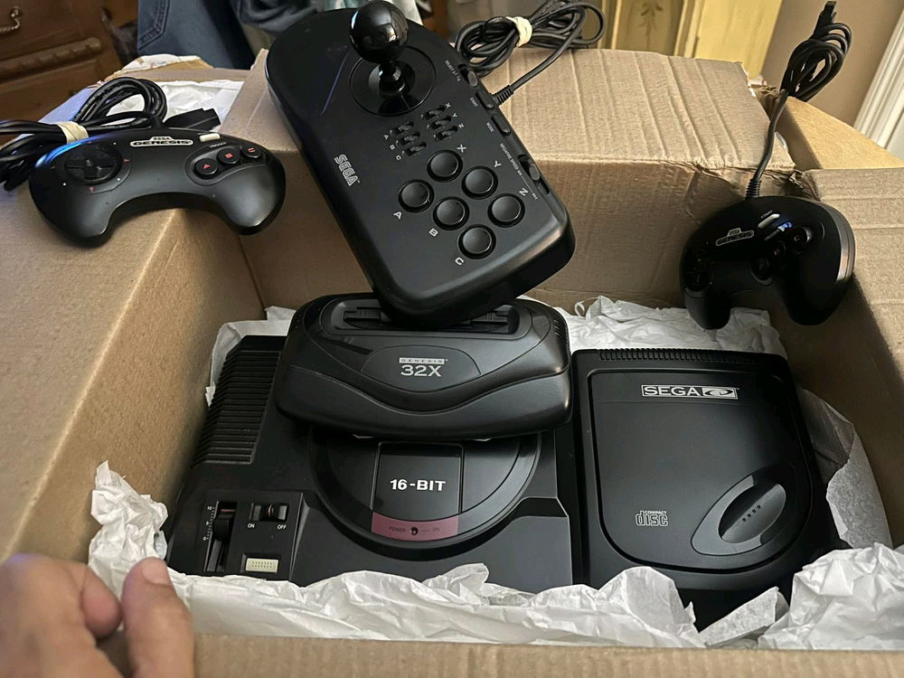 Sega cd impecável