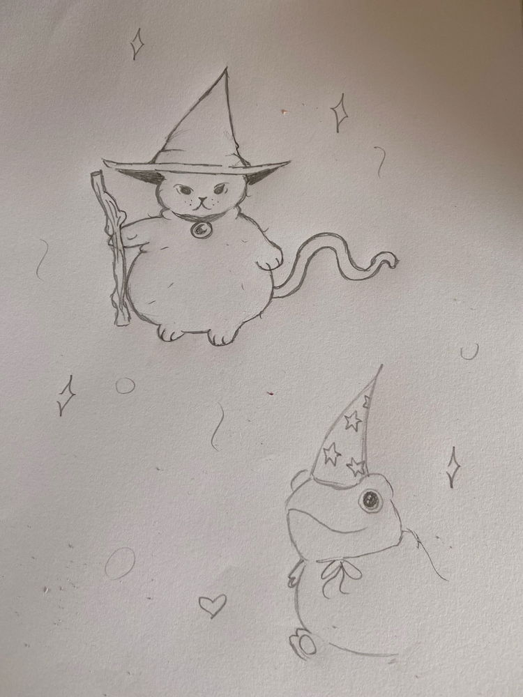 eu realmente adoro desenhar animais