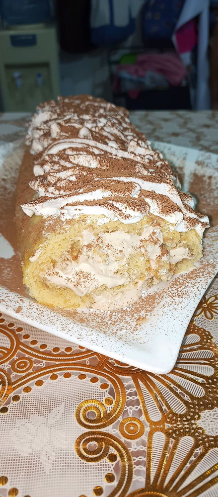 Un buen brazo gitano de tiramisú