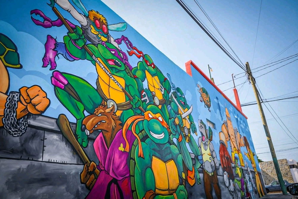 TMNT mural🤯🔥🔥💯🤘