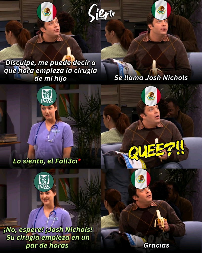 Cómo olvidar cuando en Drake&Josh se basaron en el imss 🤣