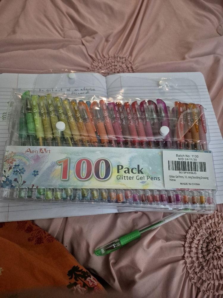 Gel pens