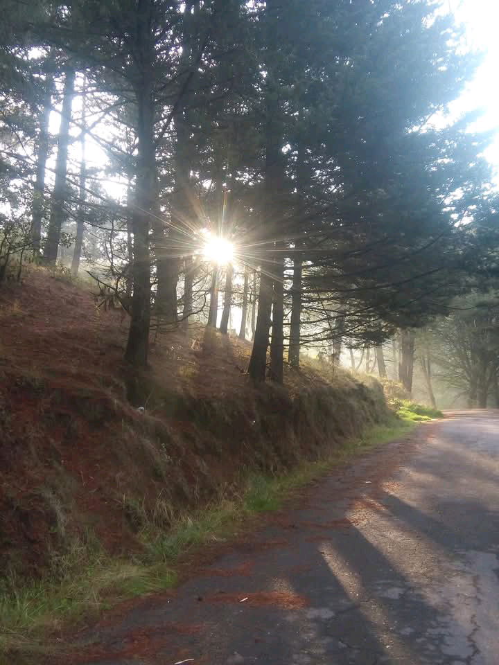 Me gusta mucho salir a caminar y tomar fotos del cielo
