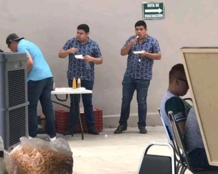 Yo duplicandome para tragar doble
