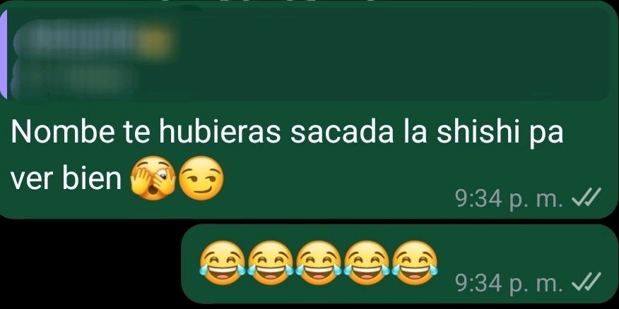 Aveces si me paso de confianza 😂😂