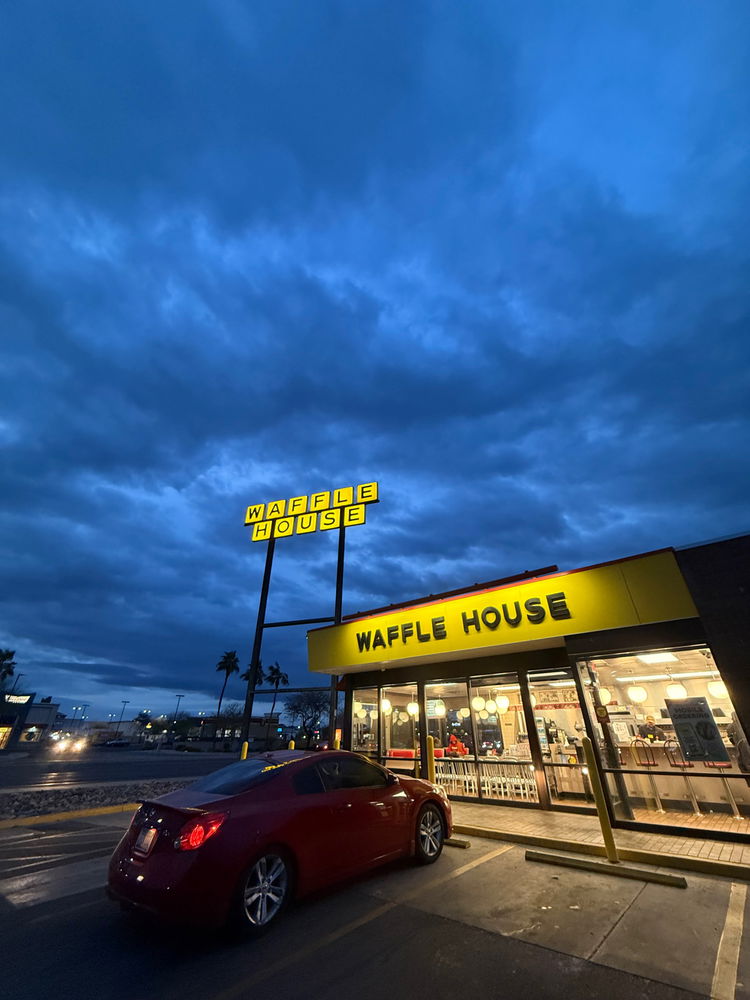 Gloomy waffle