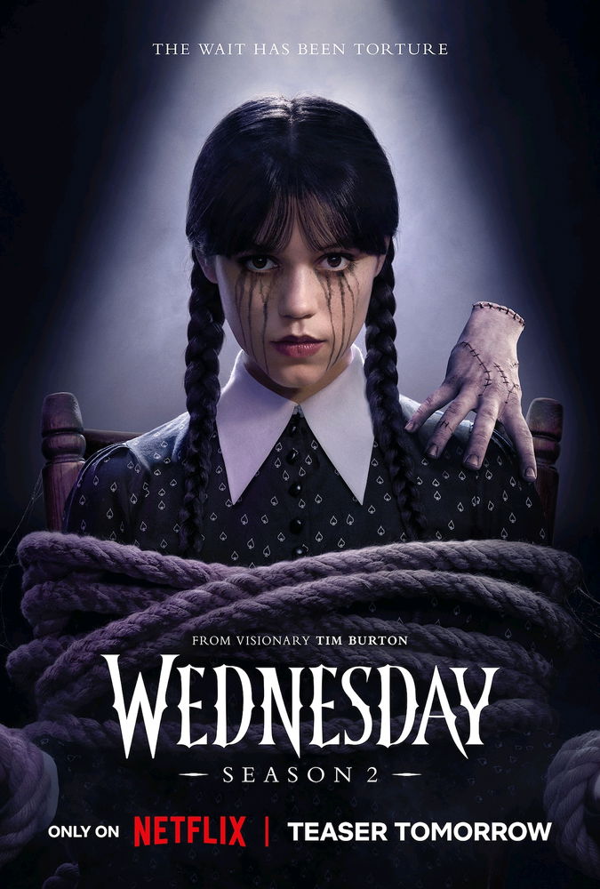 Wednesday S2 on a Wednesday 😁