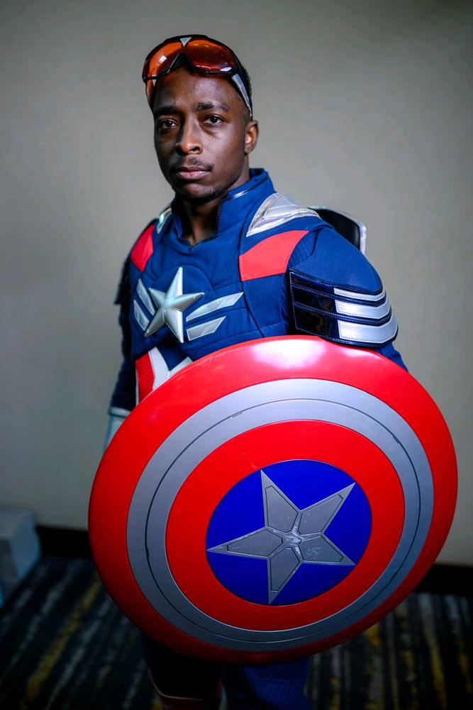 Captain America reporting for duty