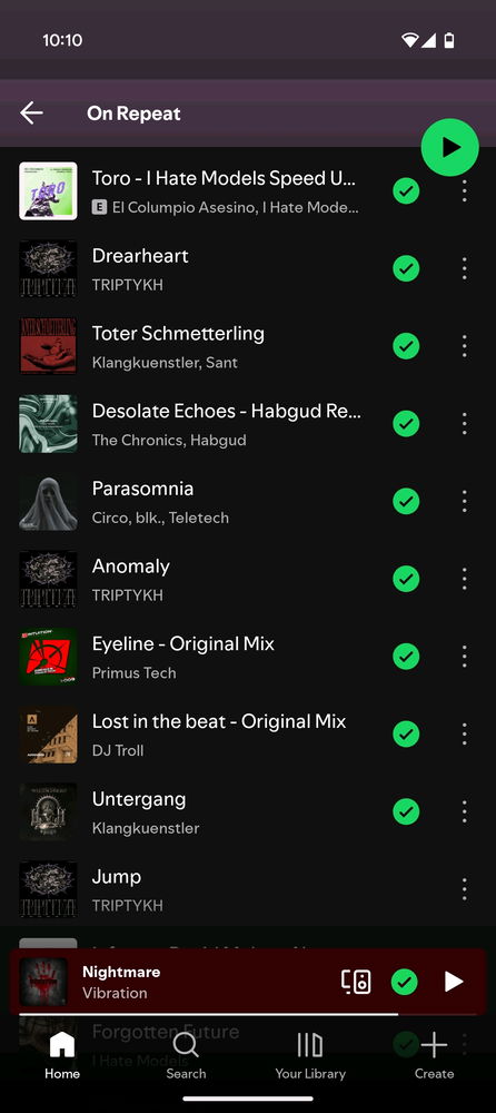 what songs can't you get out of your mind?