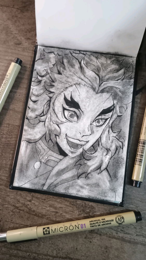 Day 17 of drawing Anime