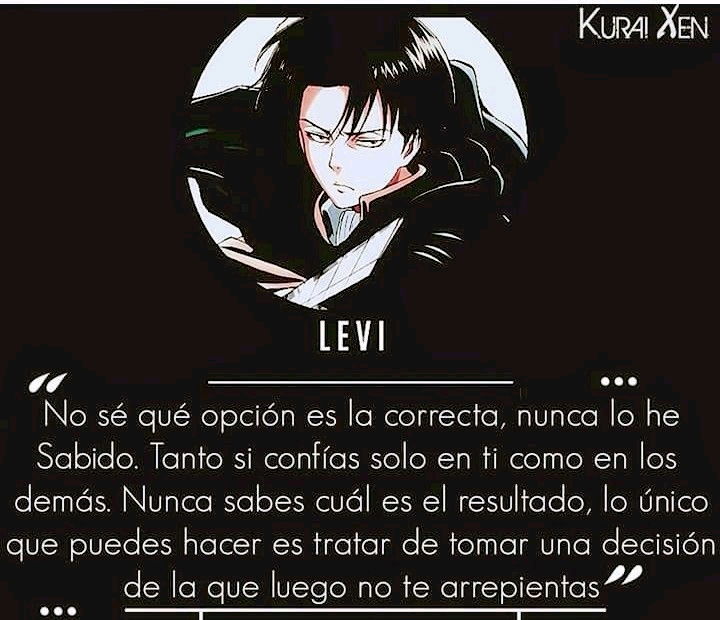 Cuál es su frase de anime favorita?