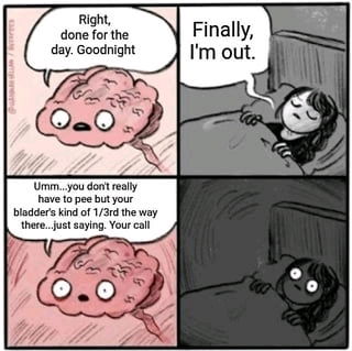 Literally me at night. 😂😭